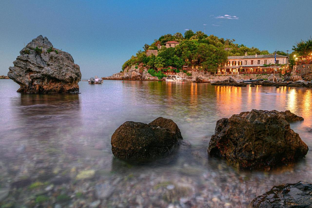 Aparthotel Cleopatra'S Miramare Damouchari Esterno foto